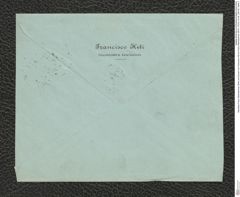 Nachlass Franz Steindachner, Brief und Kuvert von Francisco Hiti an Franz Steindachner (09.01.1914), Inv.Nr. 225.02, Seite 2
